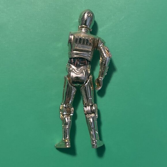 2006 Star Wars C-3PO w  Leg 3.75” Figure Hasbro Jointed Knees MISSING ARM - Picture 6 of 7